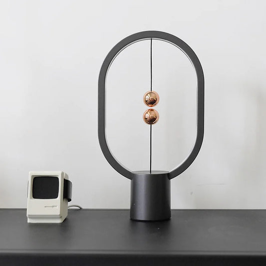 USB Powered Mini Ellipse Magnetic Mid-Air Switch Night Light