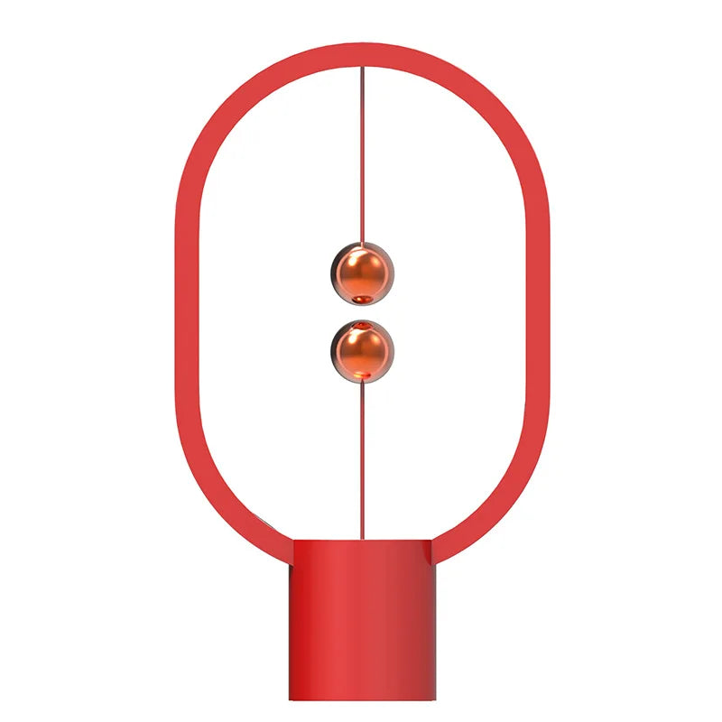 USB Powered Mini Ellipse Magnetic Mid-Air Switch Night Light