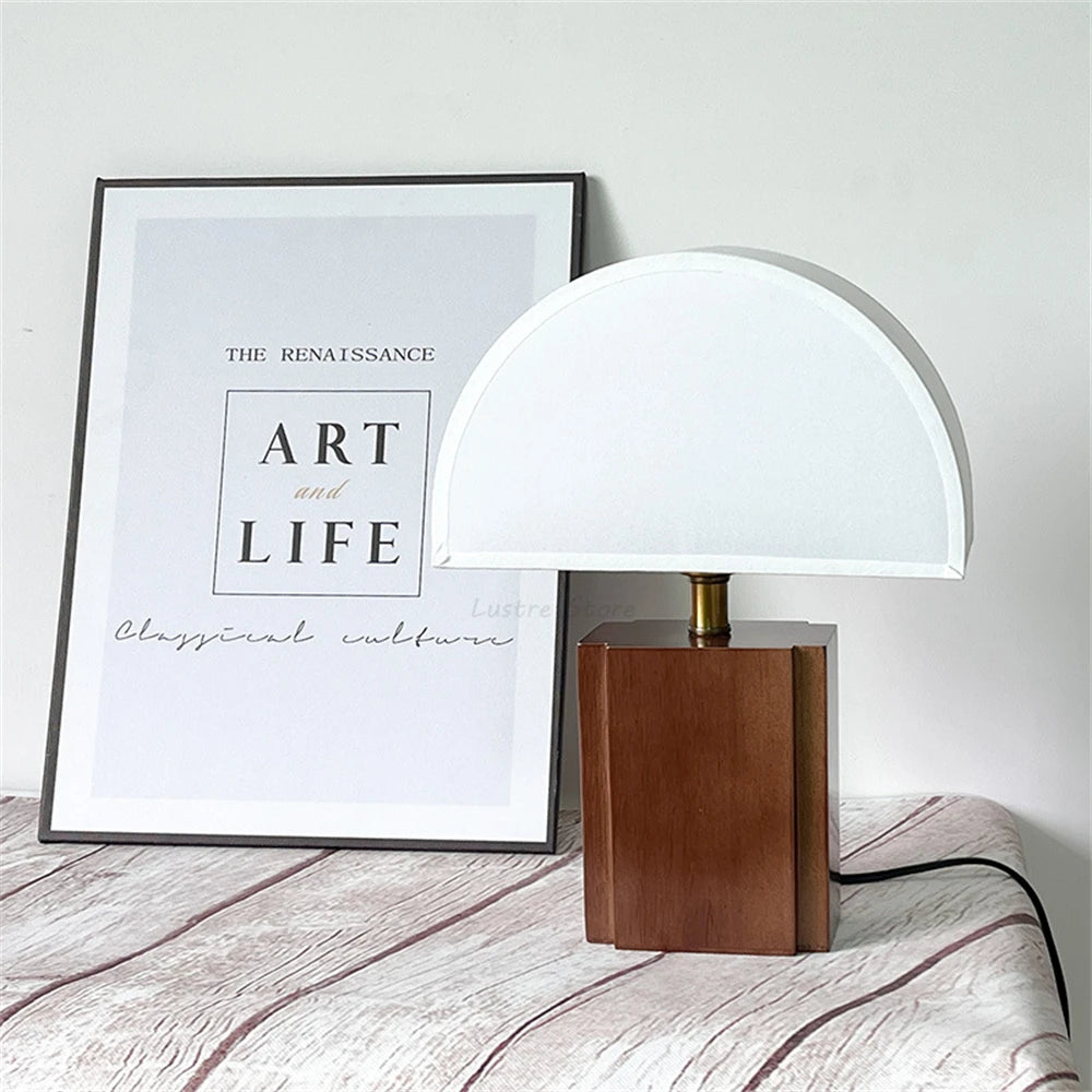 Wabi-Sabi Retro Lampshade Decorative Table Lamp