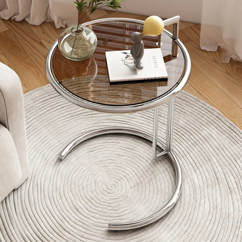 Nordic Glass Coffee Tables Living Room Furniture Side Table