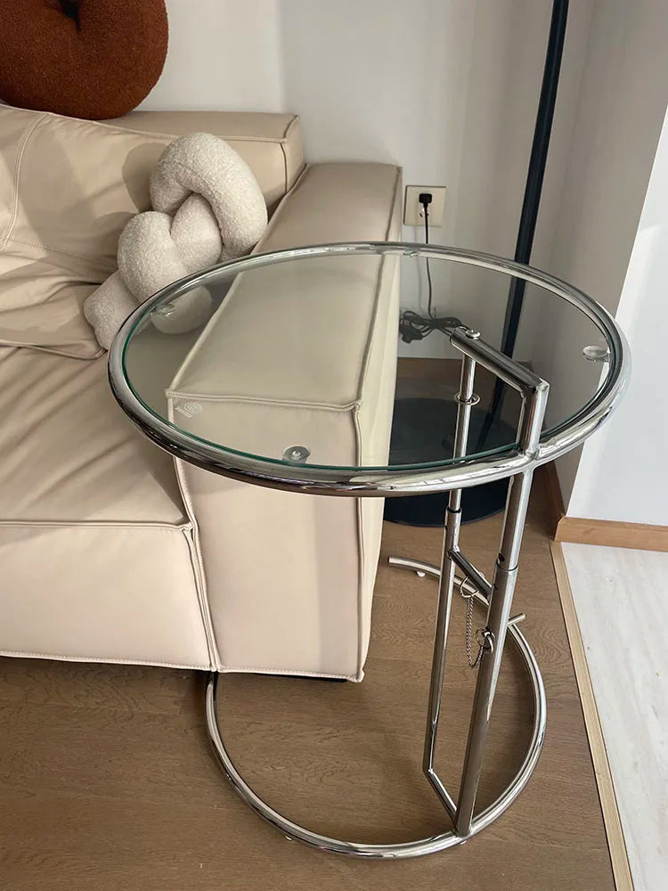 Nordic Glass Coffee Tables Living Room Furniture Side Table