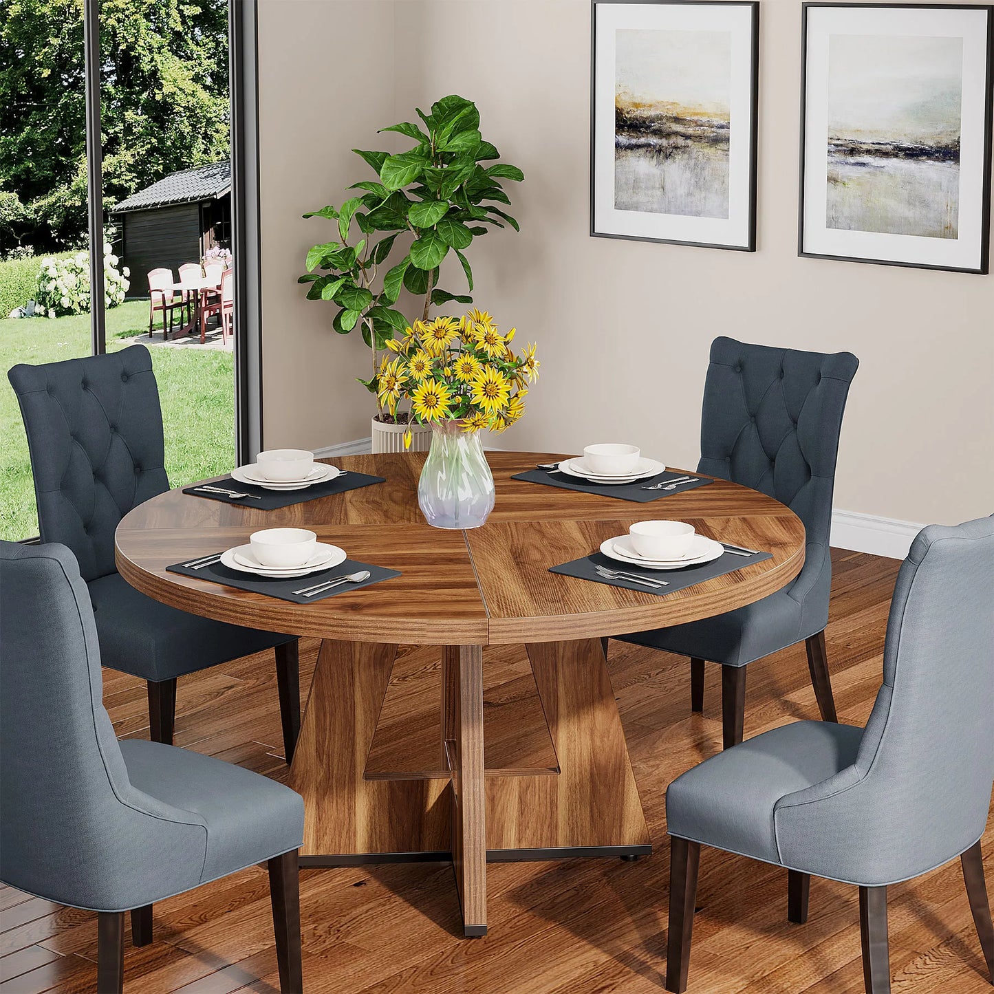 Round Dining Table