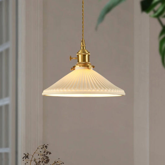 Japanese-Style Ceramic Nordic Chandelier