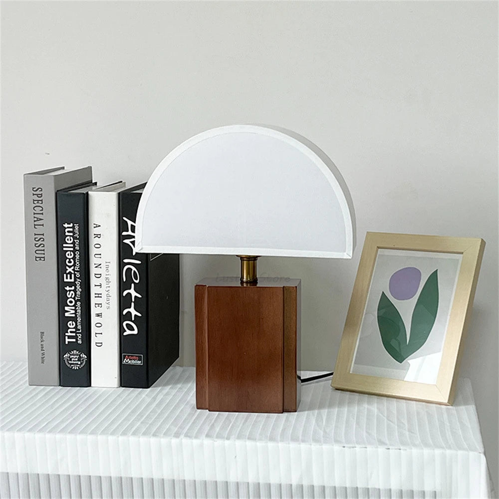 Wabi-Sabi Retro Lampshade Decorative Table Lamp