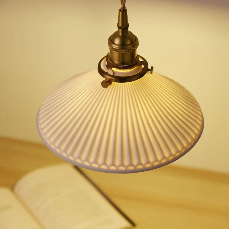 Japanese-Style Ceramic Nordic Chandelier