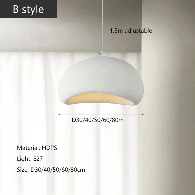 Nordic Wabi Sabi Style Led E27 Chandelier