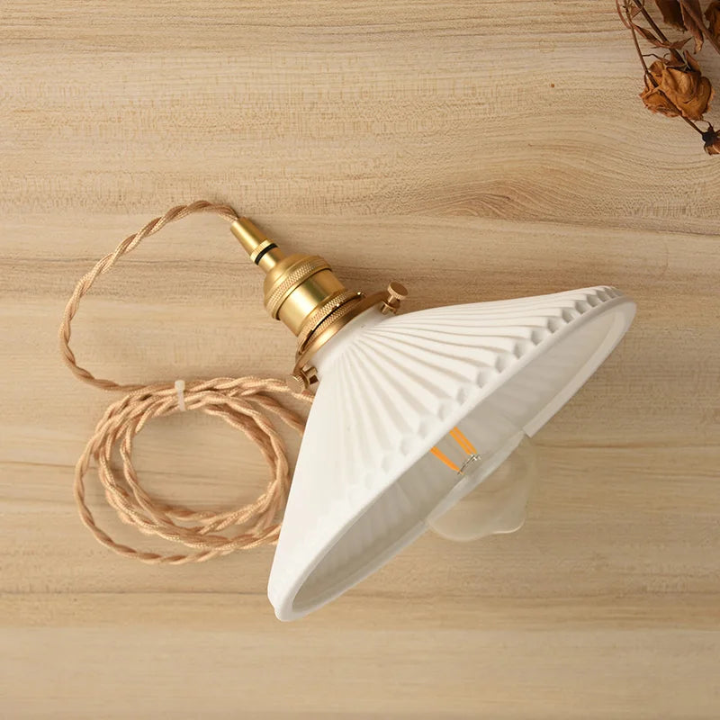 Japanese-Style Ceramic Nordic Chandelier