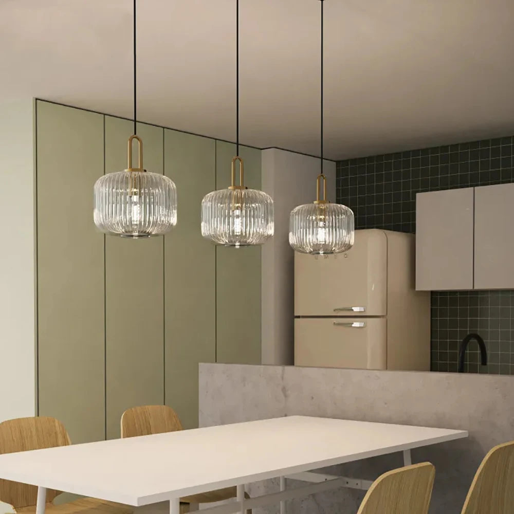 Glass Pendant Light Japanese Pendant Lamp