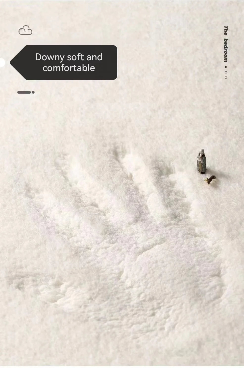 Irregular Cartoon Animal Imitation Cashmere Carpet