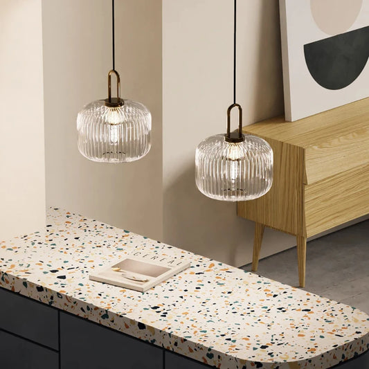 Glass Pendant Light Japanese Pendant Lamp