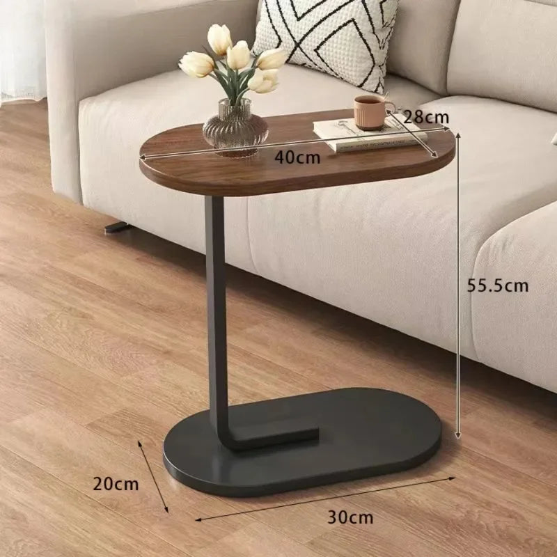 C-Dhaped Side Table Small Coffee Table