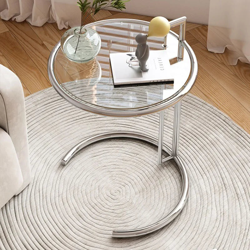 Nordic Glass Coffee Tables Living Room Furniture Side Table