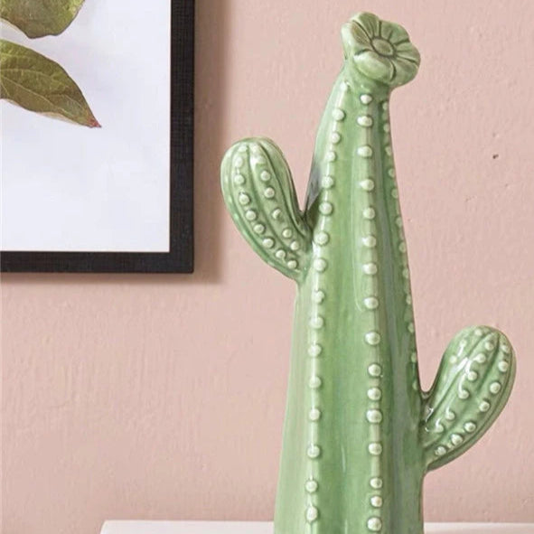 Nordic Ceramic Handicrafts Simulation Cactus Ornaments