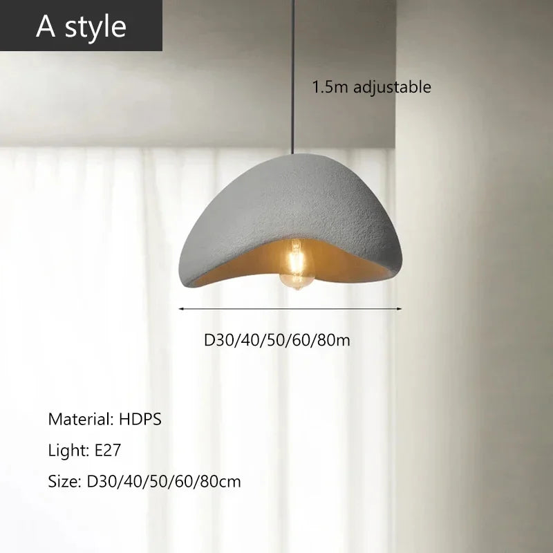 Nordic Wabi Sabi Style Led E27 Chandelier