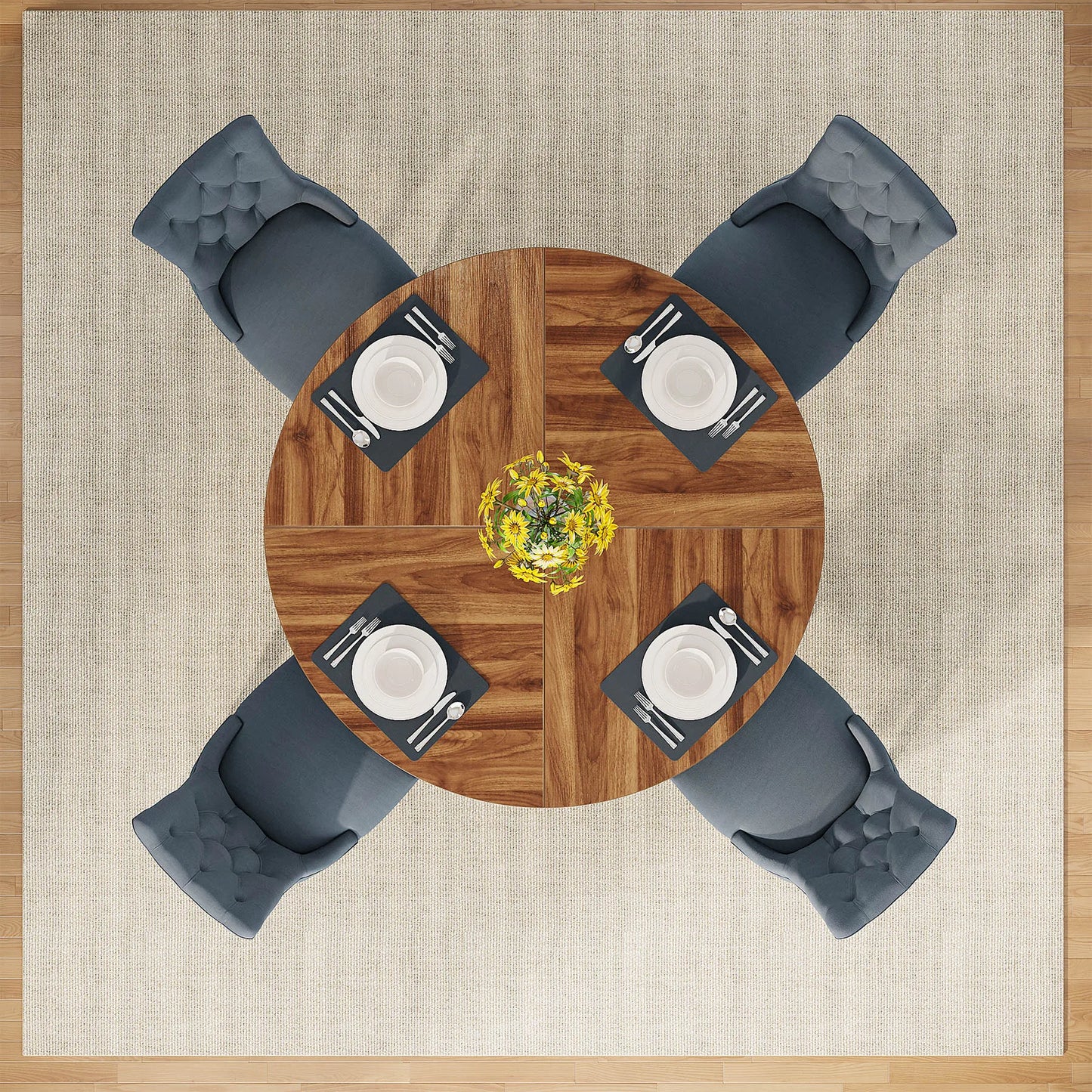 Round Dining Table