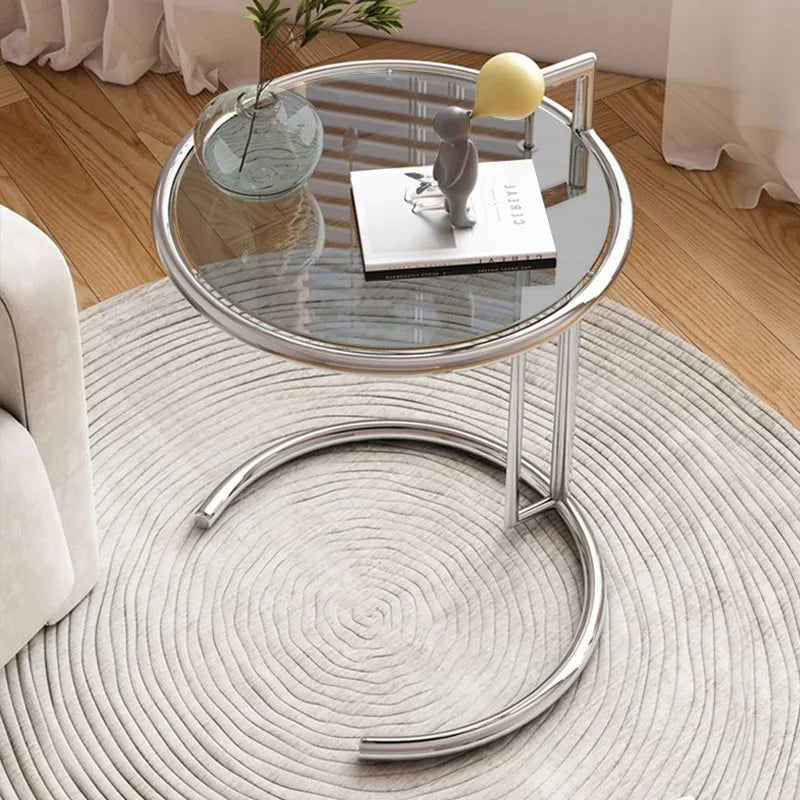 Nordic Glass Coffee Tables Living Room Furniture Side Table