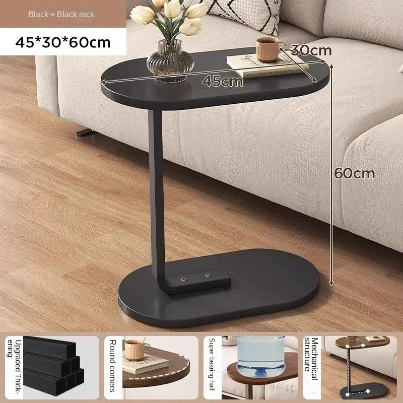 C-Dhaped Side Table Small Coffee Table
